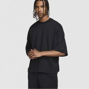 Nike Tech Fleece Oversized Short Sleeve Top Mens new
